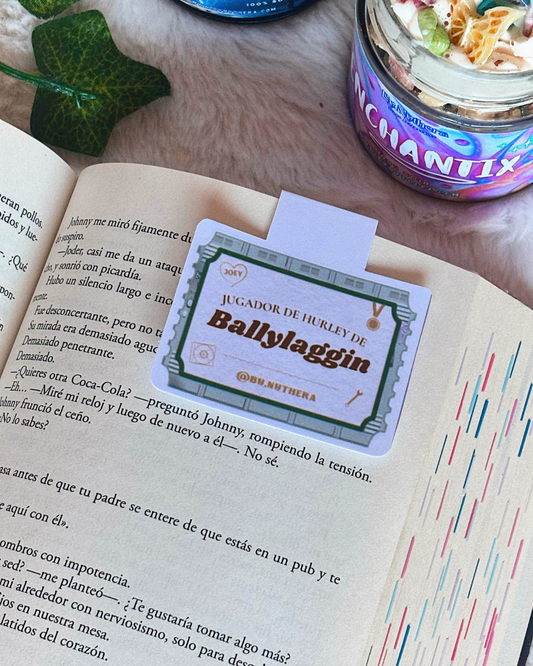 Marcapáginas magnético "Tommen / Ballylaggin"