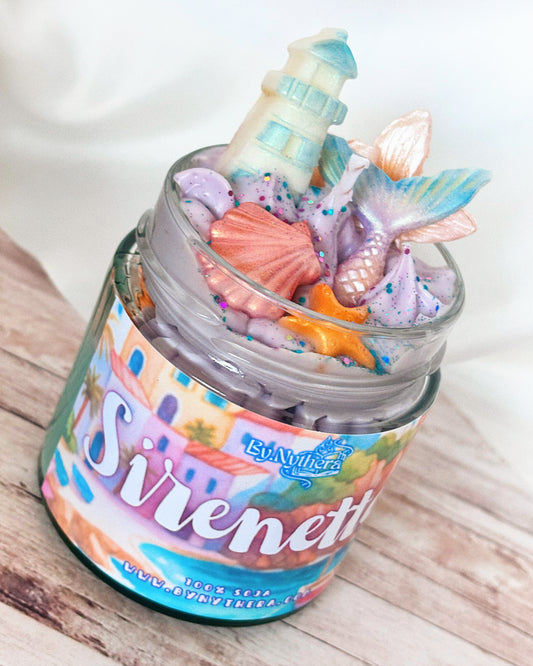 Vela "Sirenetta" Donde no puedas encontrarme