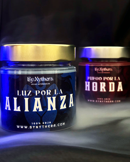 Vela "Elige tu facción" World of Warcraft