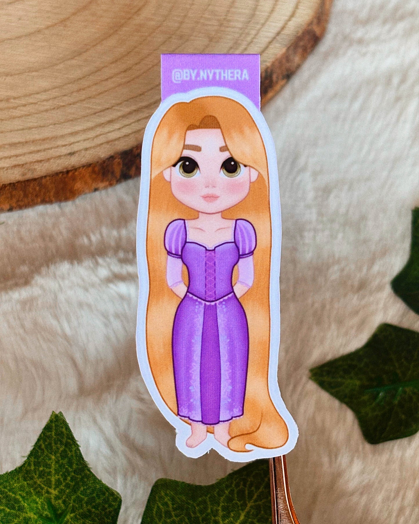 Marcapáginas "Rapunzel"