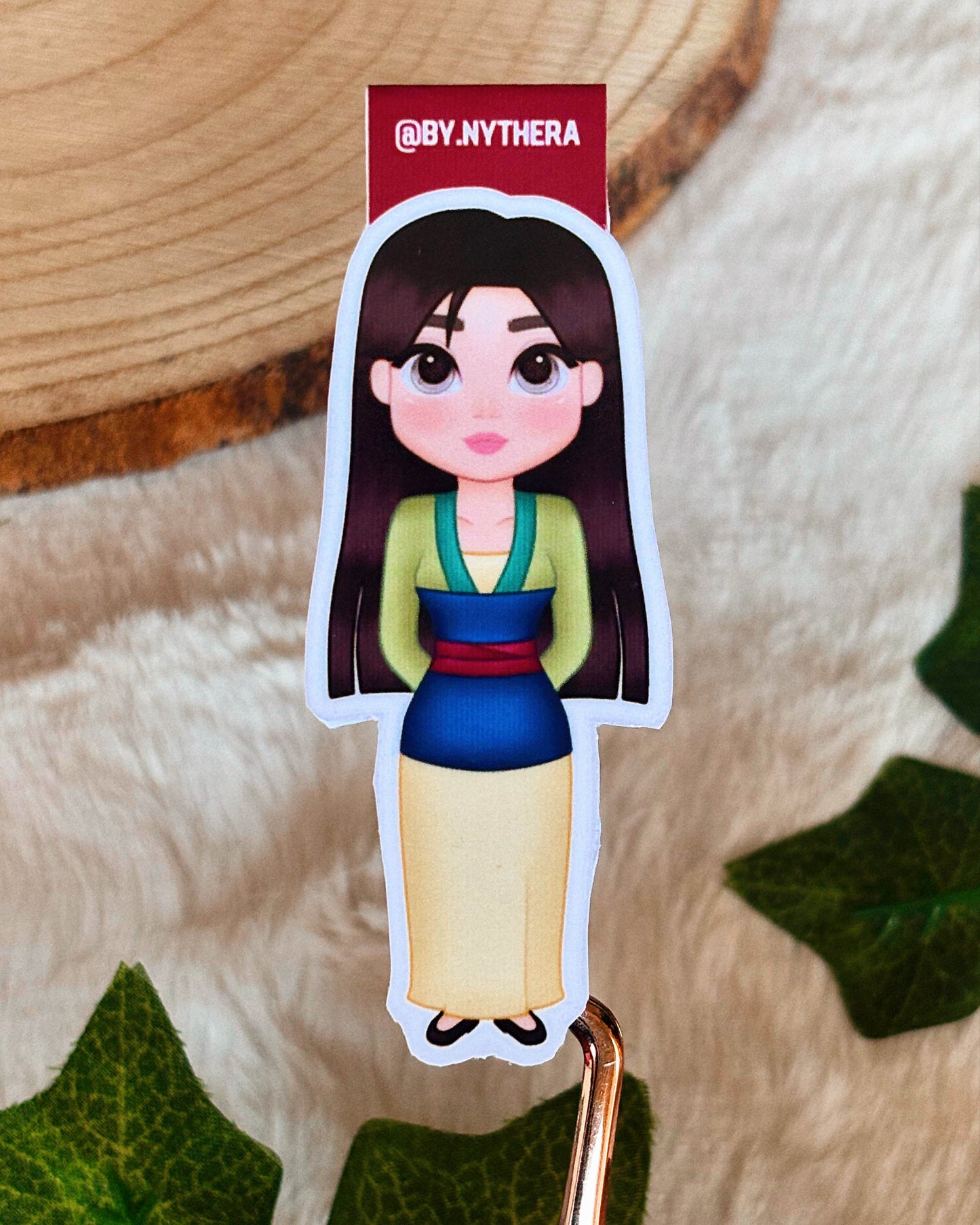 Marcapáginas "Mulan"