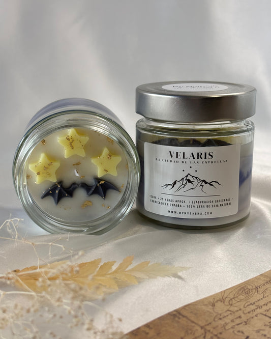 Vela decorada • Velaris