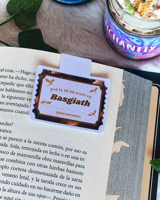 Marcapáginas magnético "Basgiath"