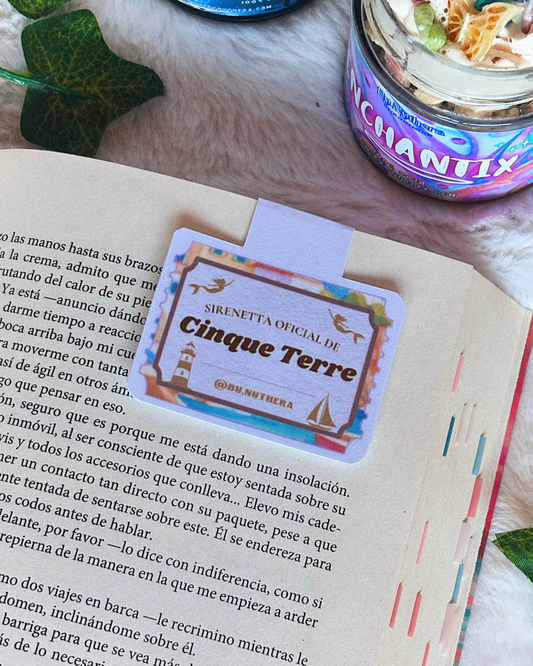 Marcapáginas magnético "Cinque Terre"