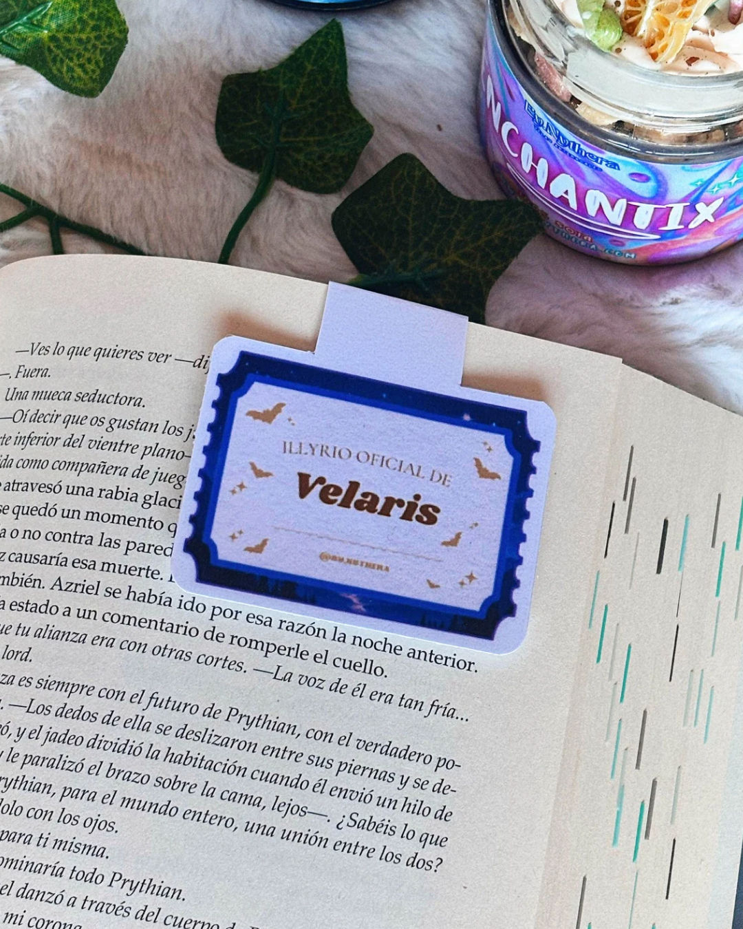 Marcapáginas magnético "Velaris"
