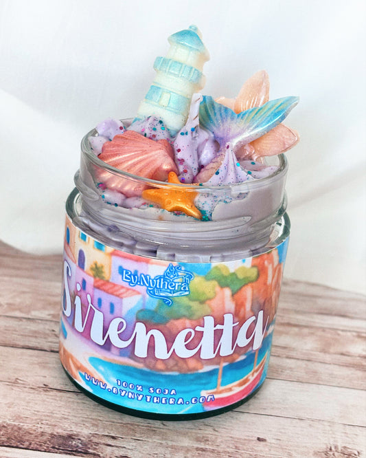 Vela "Sirenetta" Donde no puedas encontrarme
