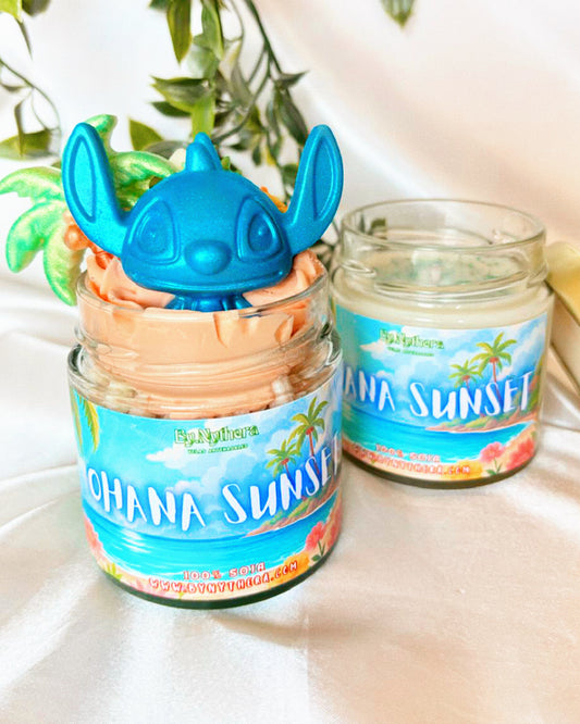 Vela "Ohana Sunset" Lilo & Stitch