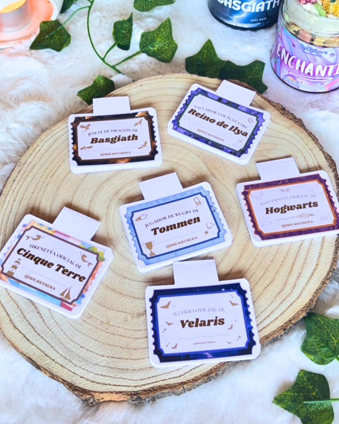 Marcapáginas "Lugares"